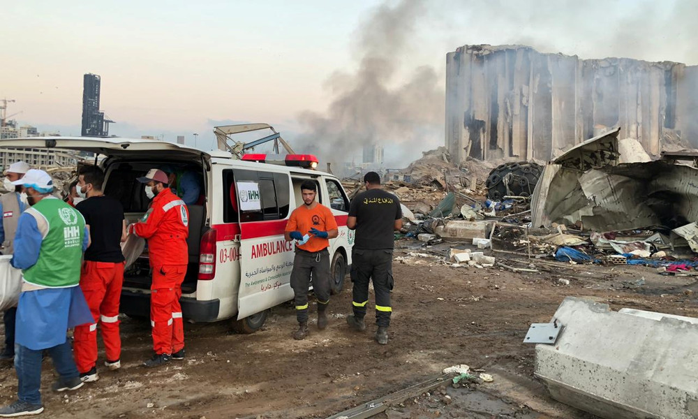 Internationale Hilfe nach Explosion im Libanon: Viele Länder schicken Helfer nach Beirut