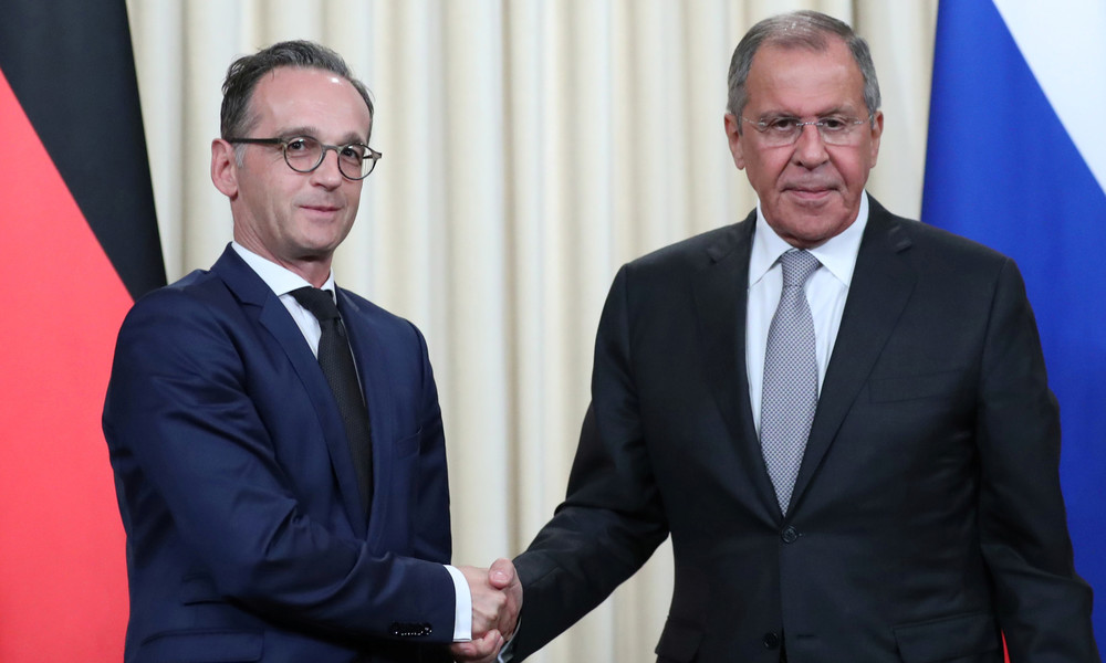 Video: Außenminister Maas und sein russischer Amtskollege Lawrow geben Pressekonferenz in Moskau