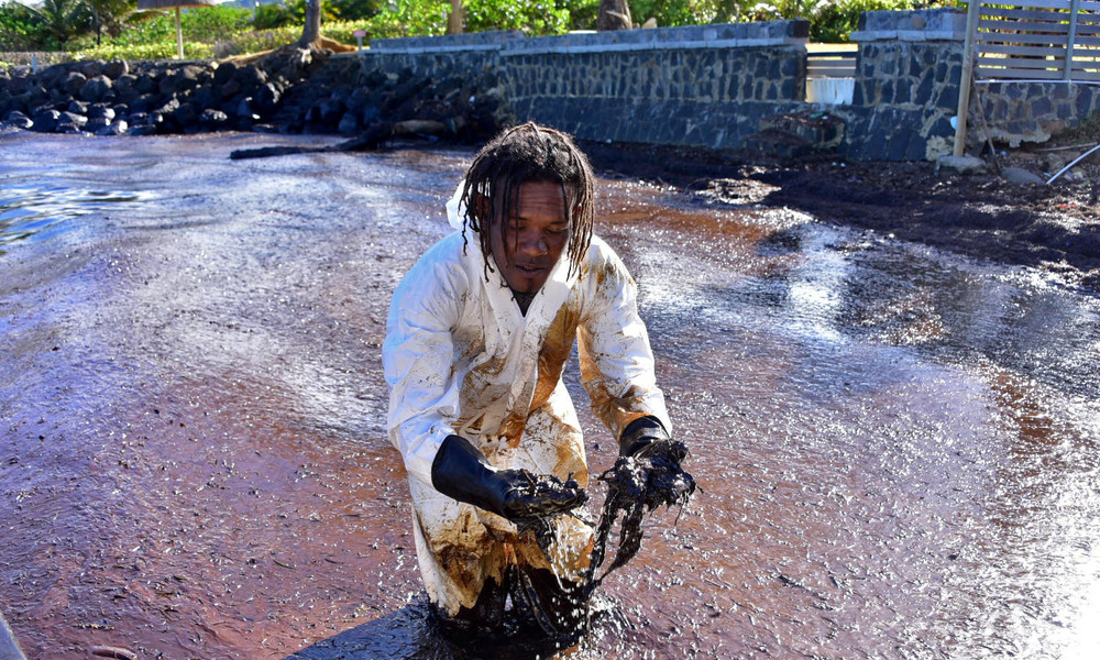 Vergessene Insel, vergessener Kontinent: Öl-Katastrophe in Mauritius kaum von Interesse