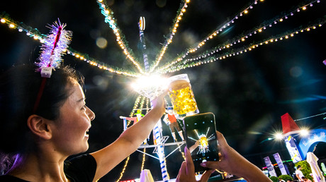 Es gibt viel Bier in Qingdao: China feiert Oktoberfest