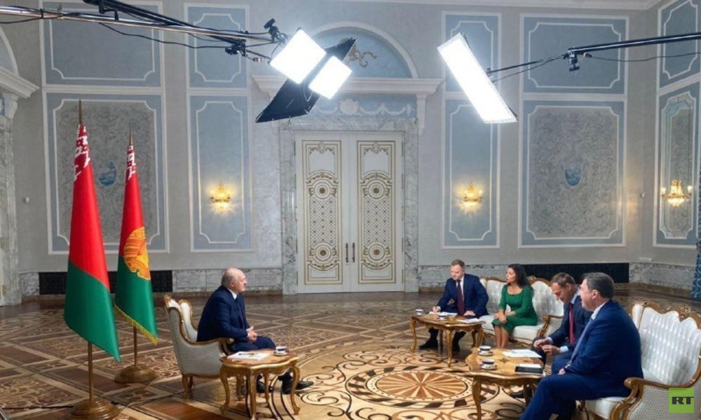Lukaschenko gibt russischen Medien großes Interview – darunter auch RT
