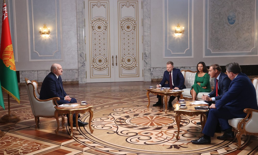 Wenn Weißrussland fällt, ist Russland dran – Lukaschenko im Interview mit russischen Medien