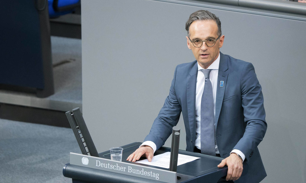 LIVE: Außenminister Maas im Deutschen Bundestag zur Situation in Belarus