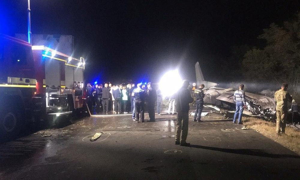 Ukraine: Mehr als 20 Tote bei Absturz eines Militärflugzeugs