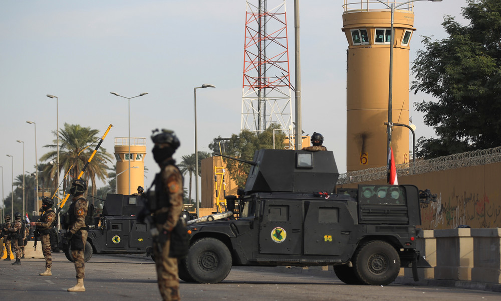 Wegen anhaltender Angriffe: USA drohen mit Schließung ihrer Botschaft im Irak