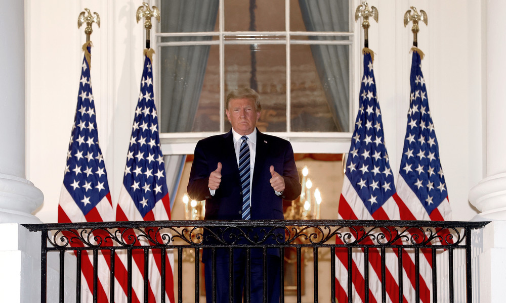 Trump aus Klinik ins Weiße Haus zurückgekehrt: "Habt keine Angst vor COVID"