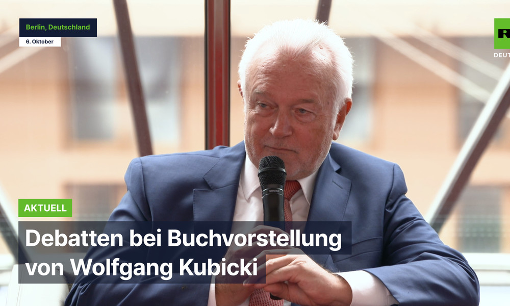 Bundestagsvizepräsident Wolfgang Kubicki über "Meinungsunfreiheit"