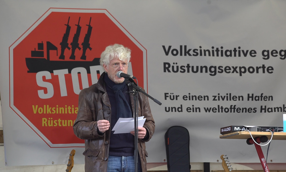 Volksinitiative will Rüstungsexporte über Hamburger Hafen stoppen (Video)