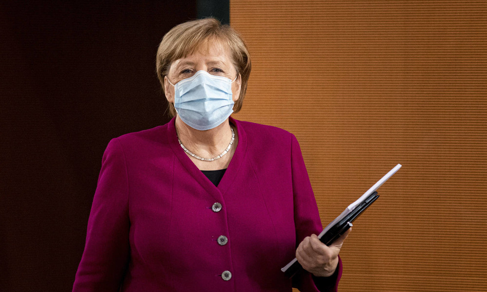 LIVE: Pressekonferenz mit Angela Merkel nach Bund-Länder-Beratungen zur Corona-Lage