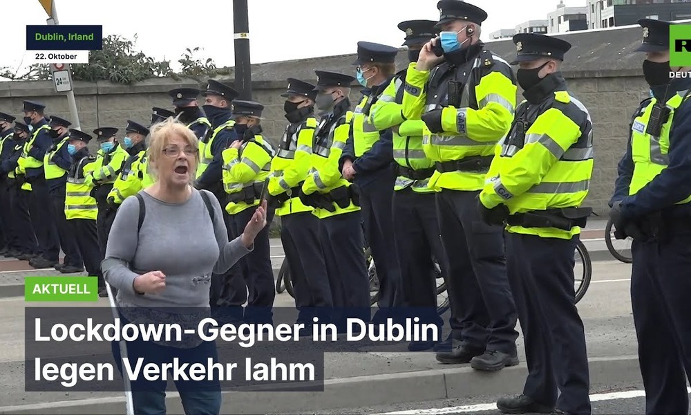 Dublin: Lockdown-Gegner legen Verkehr lahm
