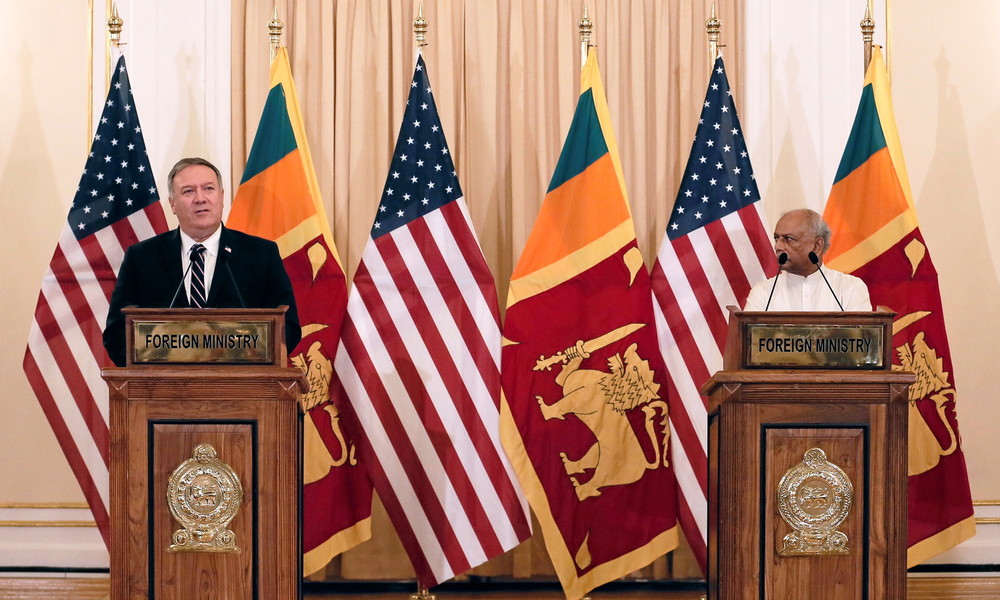 Pompeos Werben um Sri Lanka: Weiteres Beispiel wachsender Besorgnis der USA über China