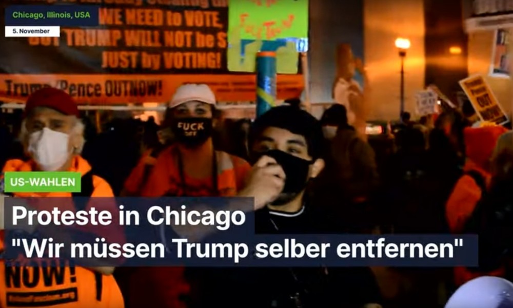 US-Wahlen – Proteste in Chicago: "Werden Trump selber entfernen müssen"
