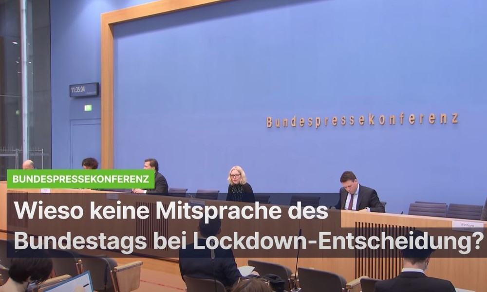 Wieso gab es keine Bundestagsabstimmung zur Lockdown-Entscheidung?