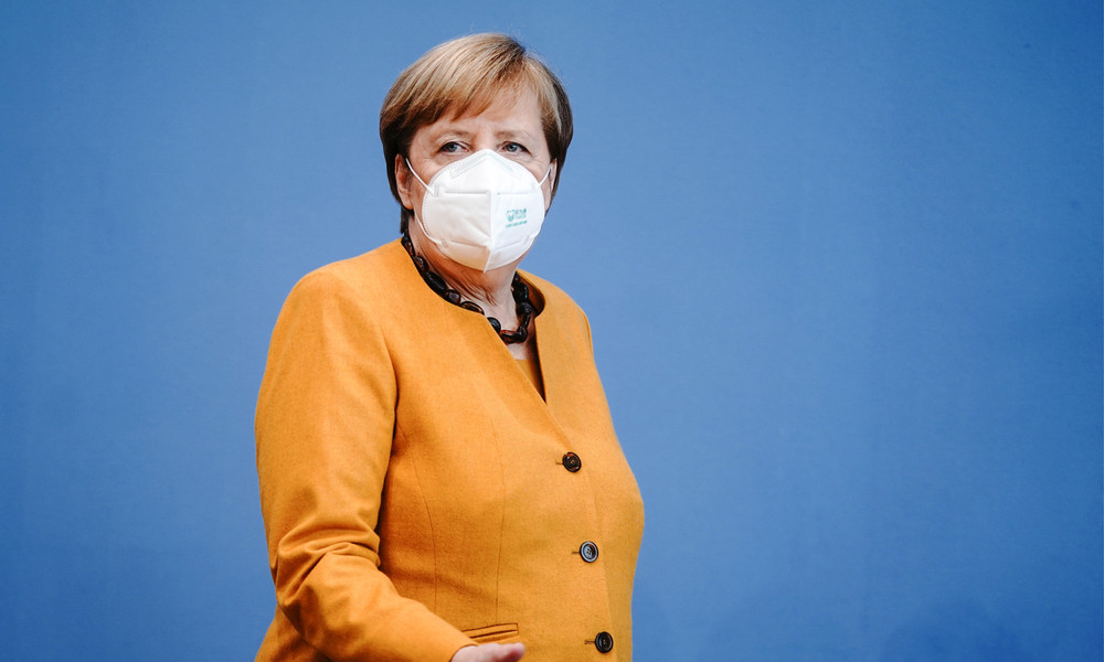 Bundeskanzlerin Merkel gibt Pressekonferenz zum Ausgang der US-Präsidentschaftswahl