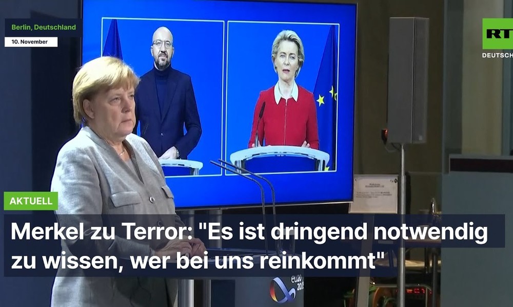 Merkel zu Terror: "Es ist dringend notwendig zu wissen, wer bei uns reinkommt"