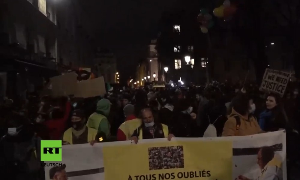 LIVE: Proteste in Paris gegen neues Sicherheitsgesetz