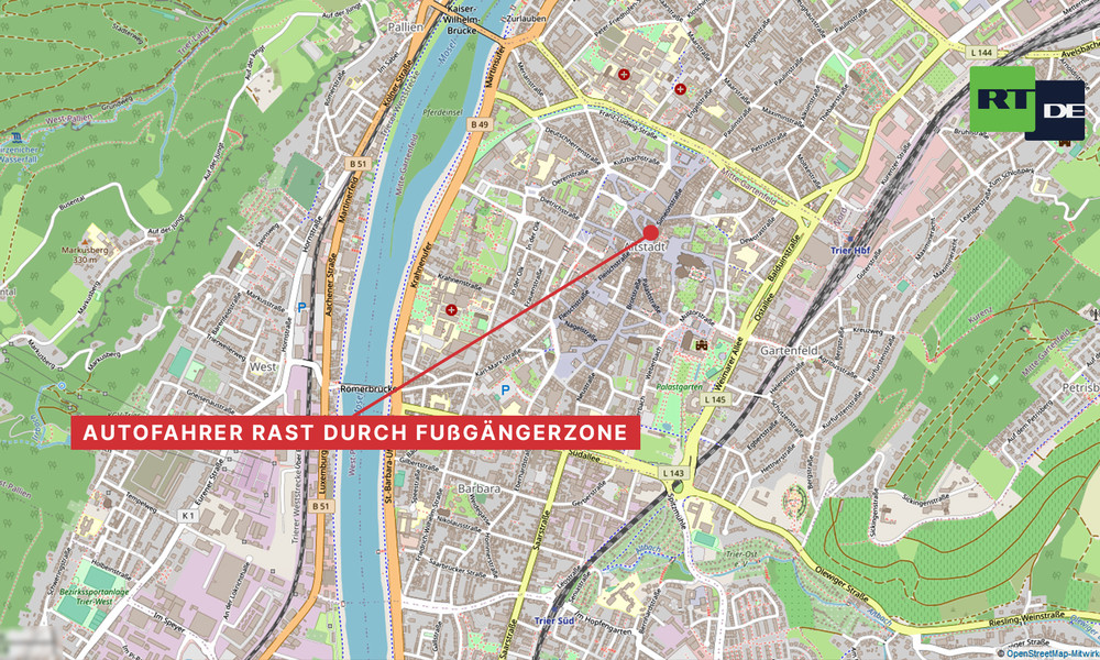 Amokfahrt in Trier: Fünf Tote, darunter ein Baby – 15 Verletzte – Täter war betrunken (Video)