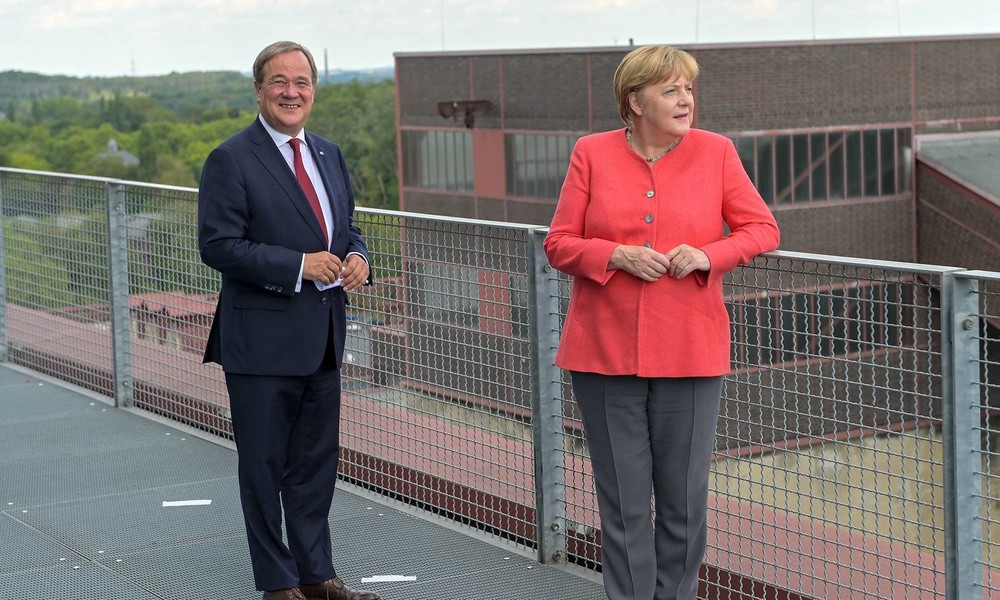 Armin Laschet bleibt auf Merkel-Kurs: "Kurs der Mitte war und bleibt richtig"
