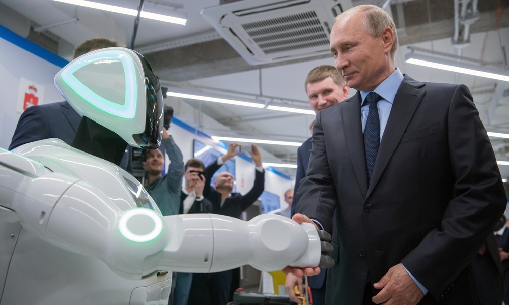 Machthungrige Maschinen? – KI-Roboter macht Putin das Amt als russischer Präsident streitig