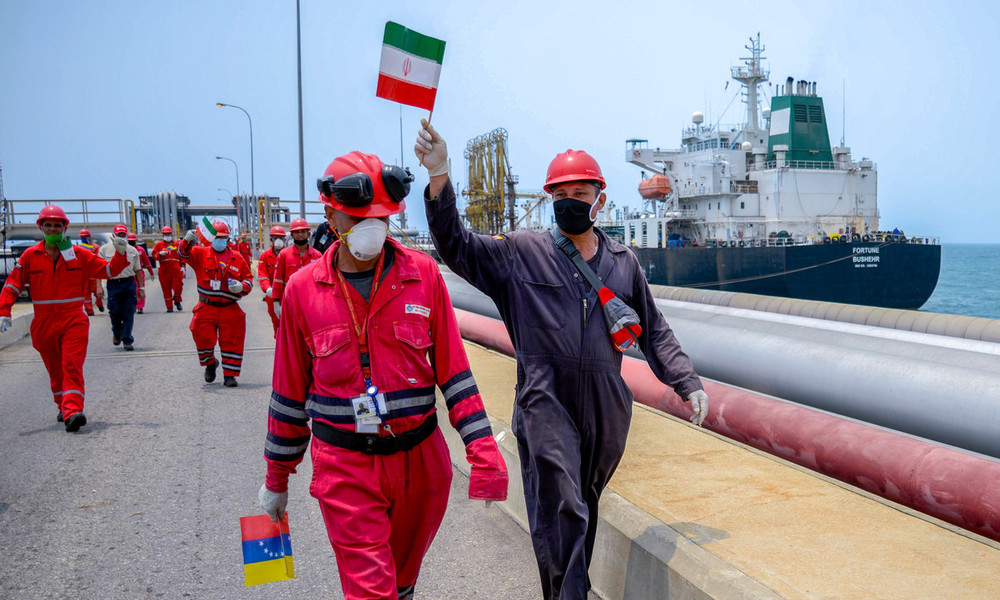Trotz Sanktionen: Iran entsendet Tankerflotte mit Treibstoff nach Venezuela