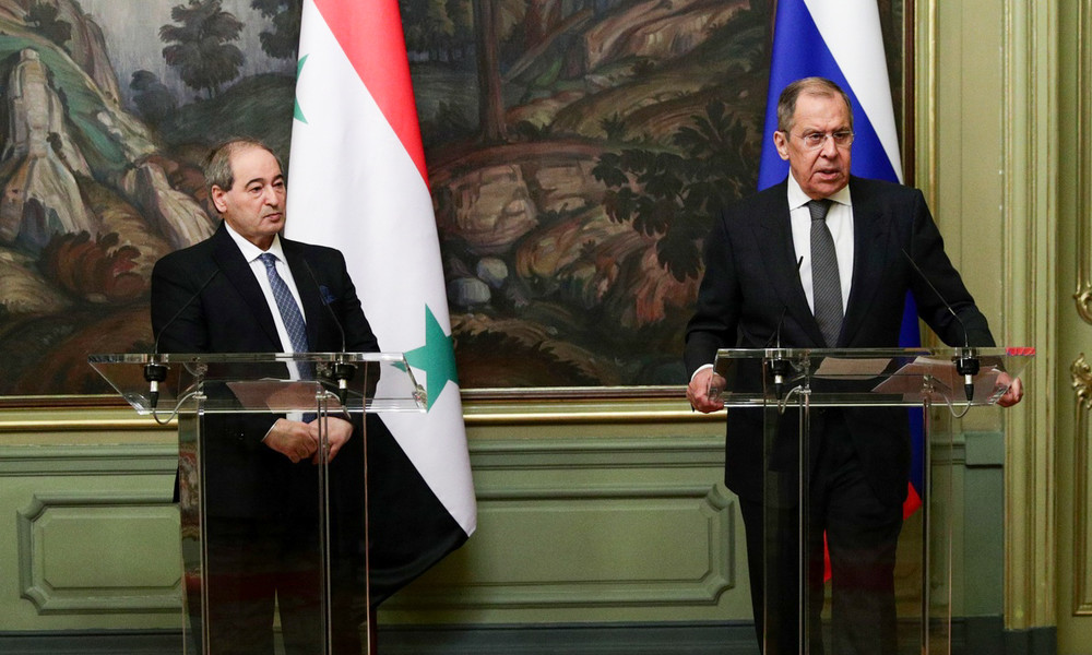 Moskau: Lawrow trifft sich mit neuem syrischen Außenminister Mekdad