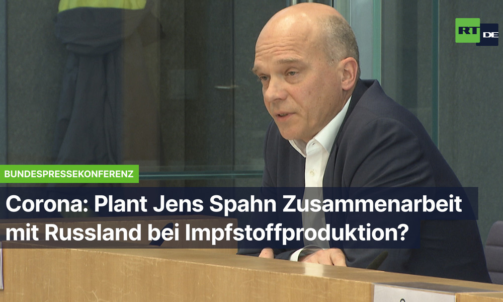 Bundespressekonferenz: Plant Jens Spahn Zusammenarbeit mit Russland bei Impfstoffproduktion?