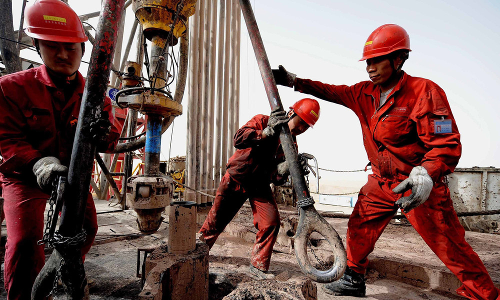 Chinas größtes Öl- und Erdgasbecken erreicht Rekordfördermenge