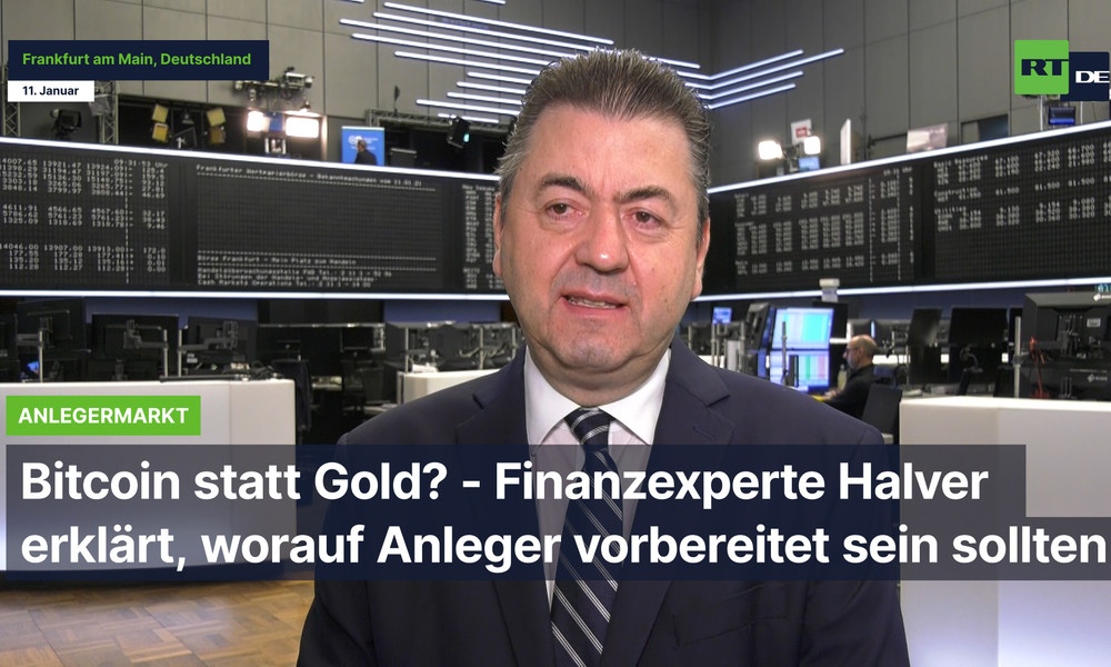 Bitcoin statt Gold? - Finanzexperte Halver erklärt, worauf Anleger vorbereitet sein sollten