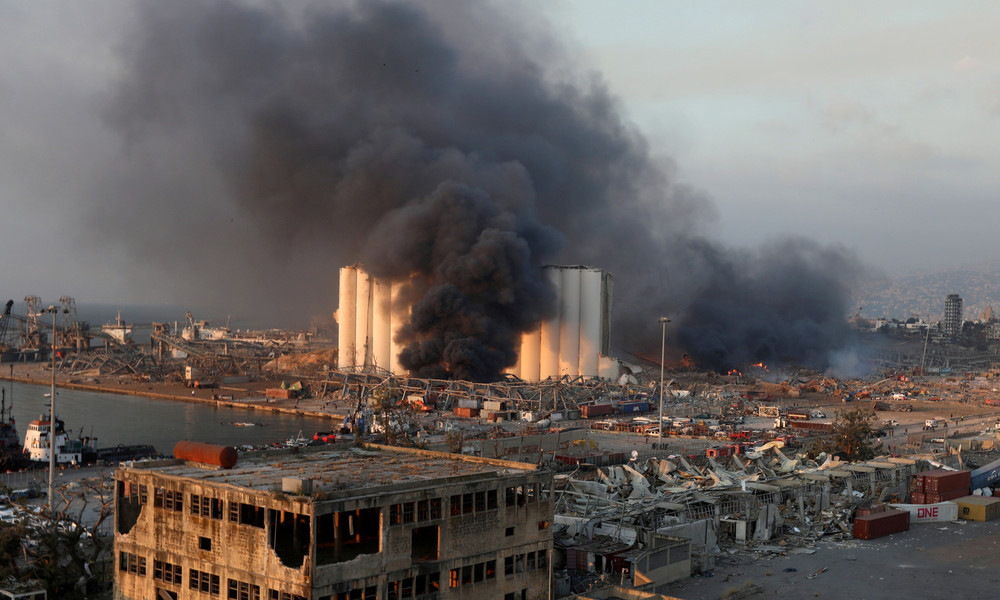 Explosion in Beirut: Besitzer und Kapitän des Frachtschiffes auf Fahndungsliste gesetzt