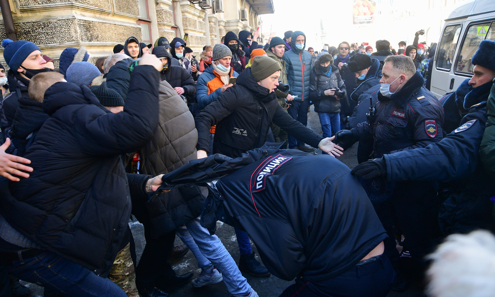 Russland: Demos für Alexei Nawalny – Festnahmen und Zusammenstöße bei nicht genehmigten Aktionen