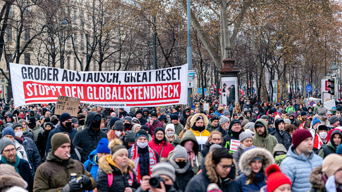 Wien: Tumulte bei nicht genehmigter Demonstration gegen Corona-Maßnahmen