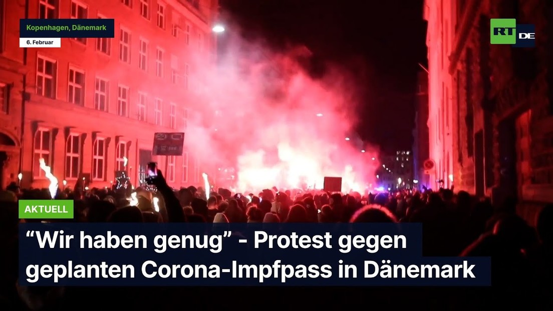 Dänemark: "Wir haben genug" – Protest gegen geplanten Corona-Impfpass