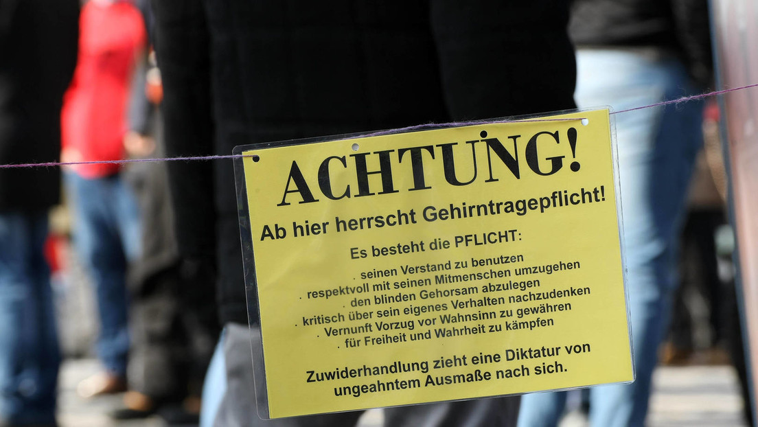 Neue "Studie": Querdenken-Demos in Berlin und Leipzig waren angeblich "Superspreader-Ereignisse"