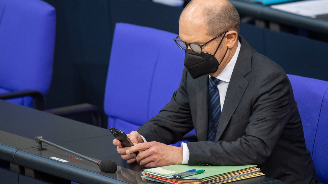 Finanzminister Scholz wegen Nord Stream 2 in den Bundestag zitiert