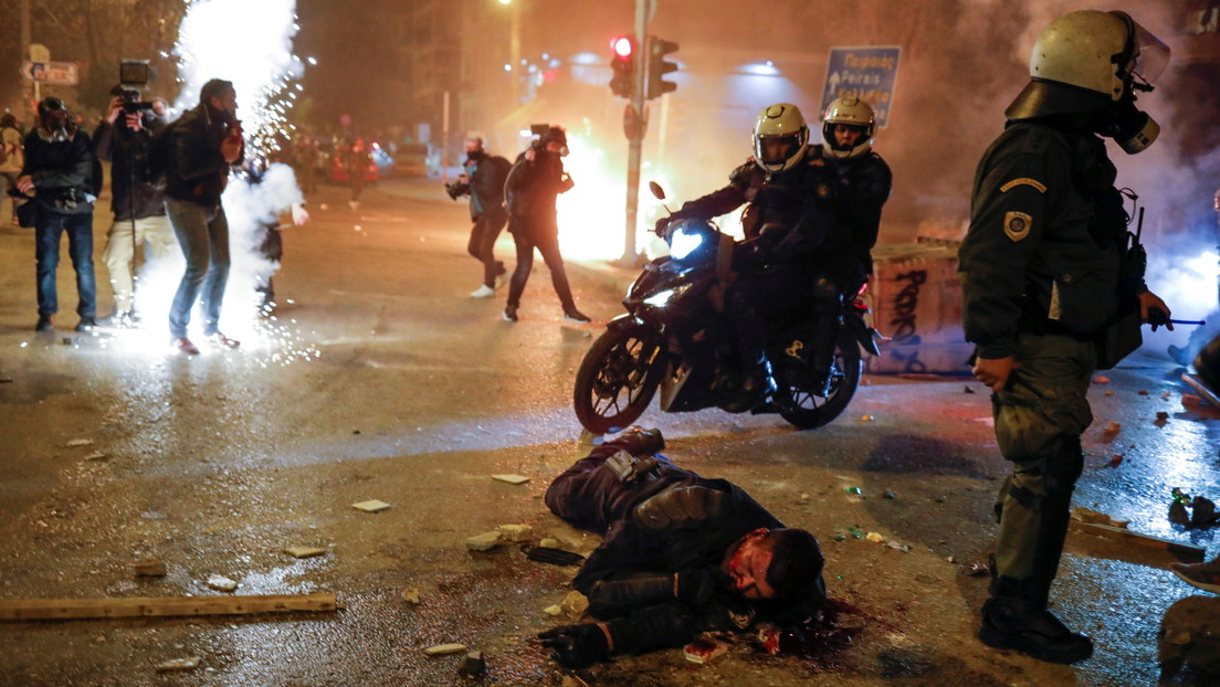 Ausschreitungen in Athen: Verletzte und Festnahmen nach anfangs friedlicher Demo gegen Polizeigewalt