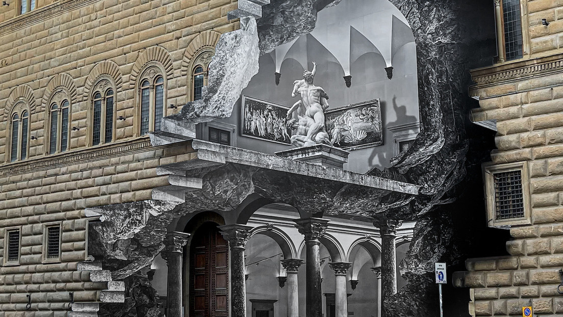 Die Wunde am Palazzo Strozzi