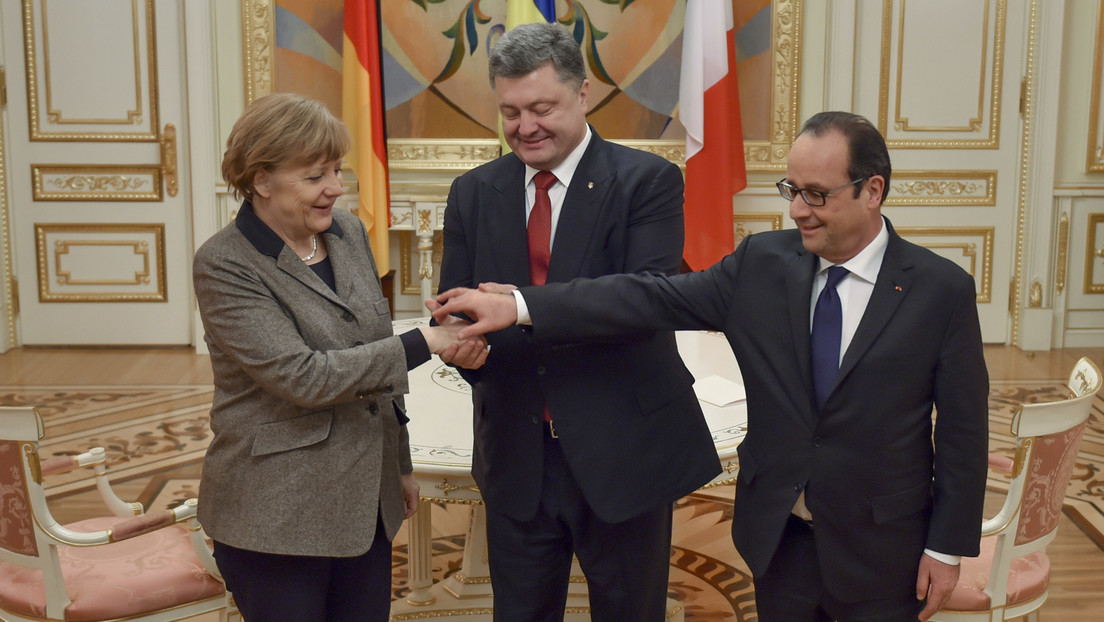 Kreml bestätigt: Hollande und Merkel reisen nach Kiew und Moskau, um Lösung im Ukraine-Konflikt zu finden