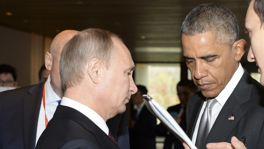 Telefonat zwischen Obama und Putin: Notwendigkeit friedlicher Lösung im Donbass