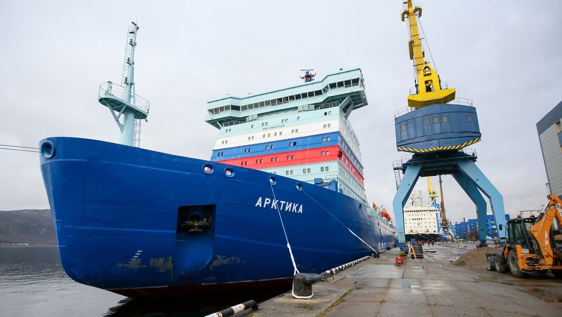 Wladimir Putin zur Förderung der Nordostpassage: Russland erbaut stärkste Eisbrecherflotte der Welt