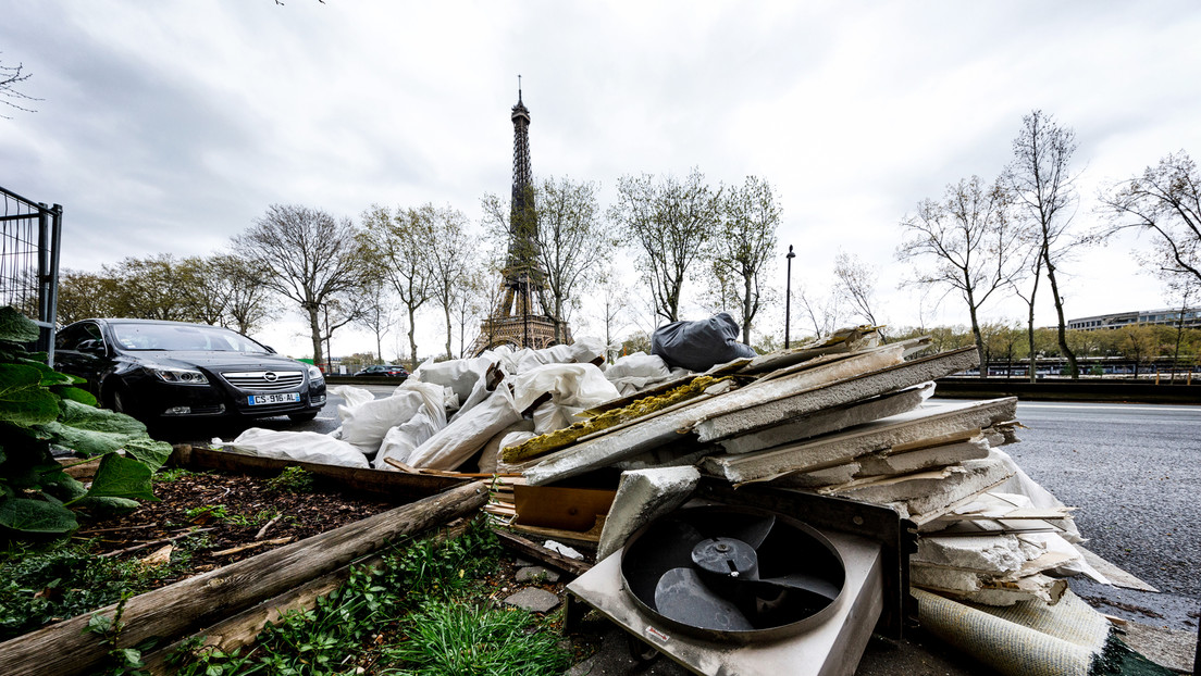 Paris – die Stadt der Liebe ertrinkt im Müll