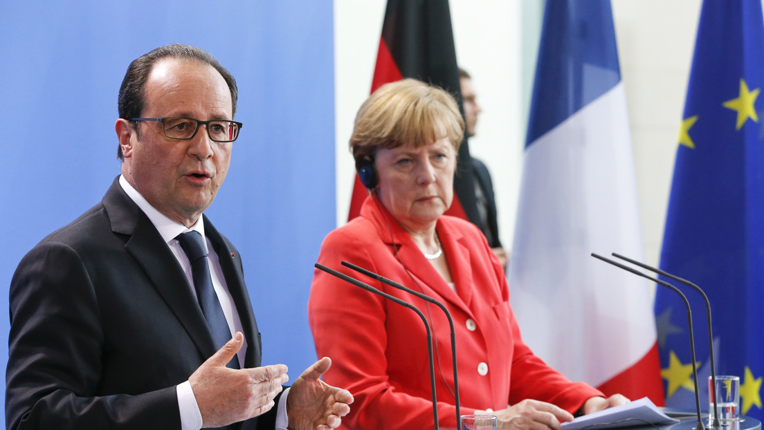 Live: Merkel und Hollande geben gemeinsame Pressekonferenz in Berlin