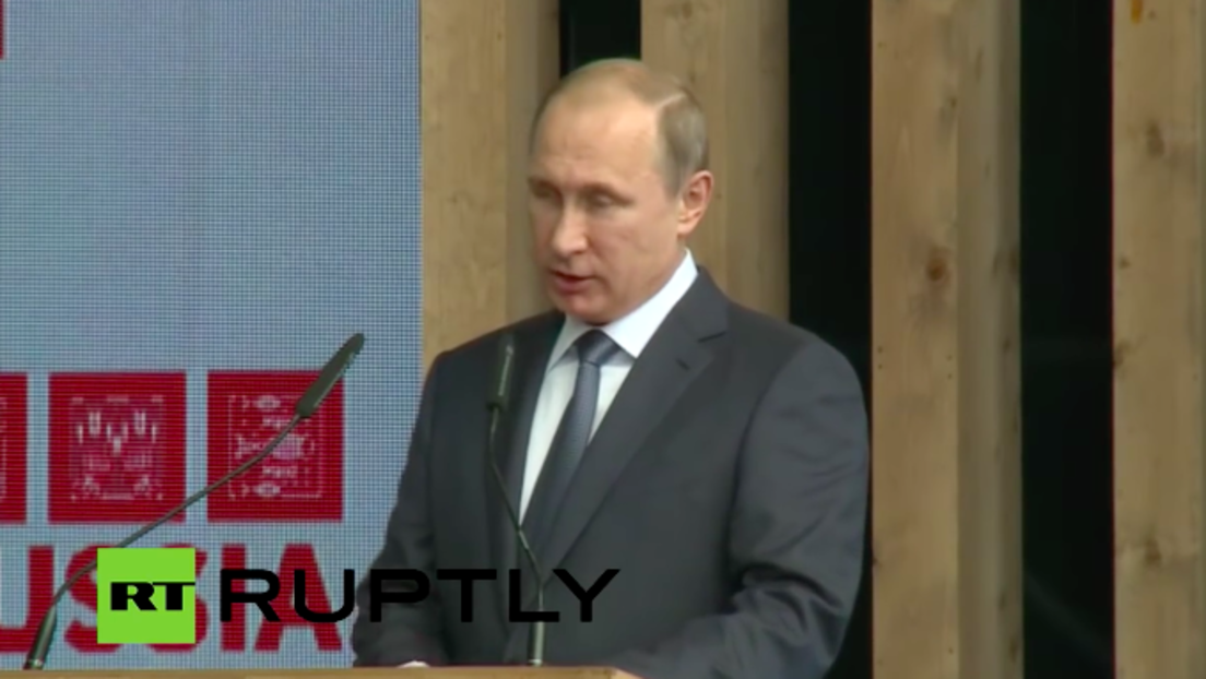 Live: Putin in Italien bei Eröffnungszeremonie der Expo 2015