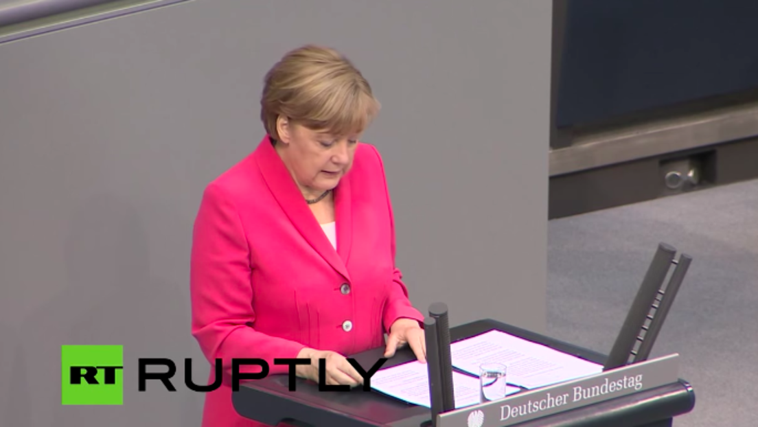 Live: Bundeskanzlerin Merkel gibt Regierungserklärung