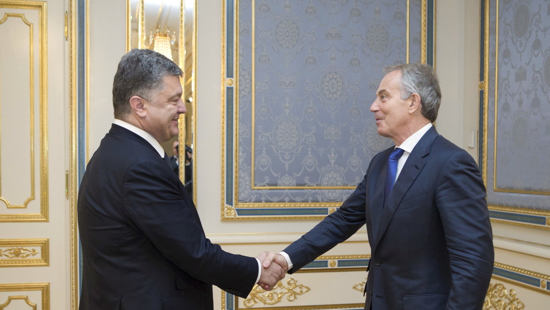 Ziemlich beste Freunde: Tony Blair zu Besuch in Kiew und baldiger Berater von Poroschenko
