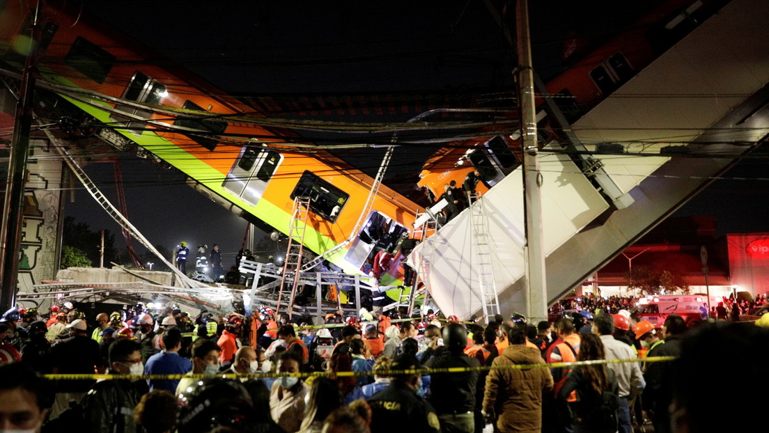 Unglück in Mexiko-Stadt: U-Bahnbrücke zum Teil eingestürzt – zahlreiche Tote und Verletzte