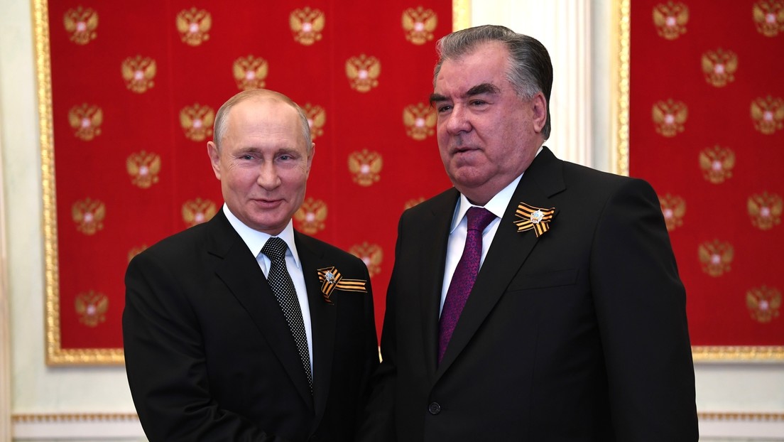 Putin führt in Moskau Gespräche mit dem Präsidenten Tadschikistans