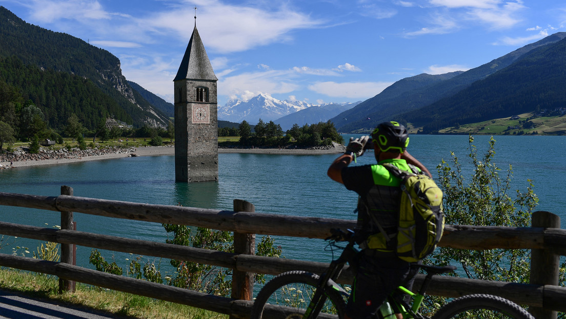 Südtirol: Seit 70 Jahren geflutetes Dorf bei Wartungsarbeiten an Speicherkraftwerk wieder freigelegt