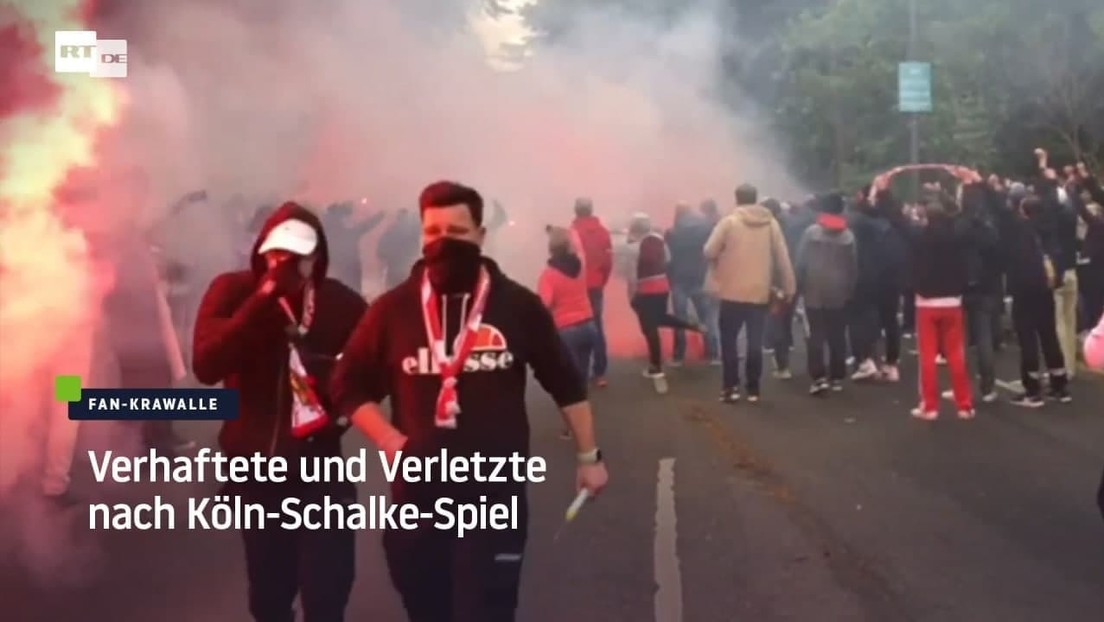 Verhaftete und Verletzte nach Köln-Schalke-Spiel