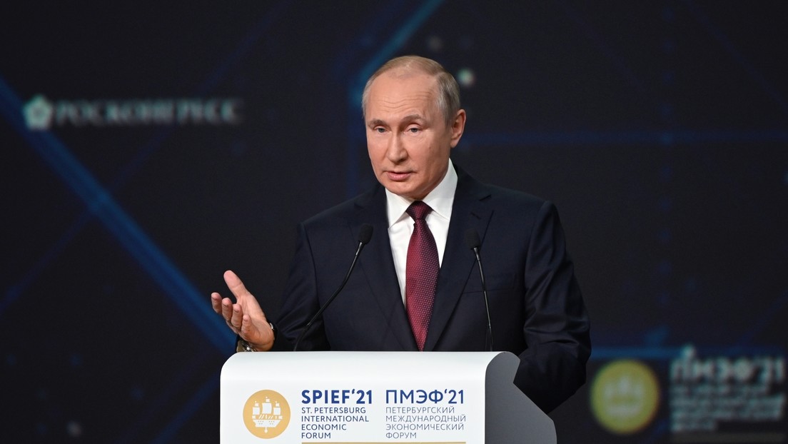 Putin: Verlegung des ersten Stranges von Nord Stream 2 von Russland nach Deutschland abgeschlossen