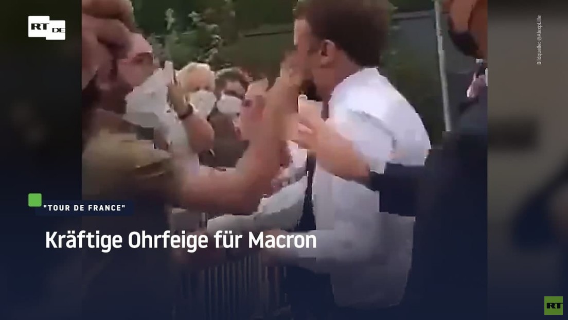 Tour de France: Kräftige Ohrfeige für Macron